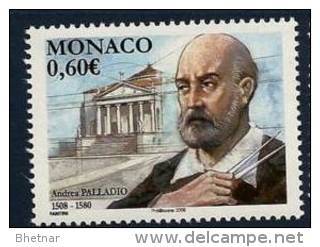 Monaco YT 2615 " Andrea Palladio " 2008 Neuf** - Nuovi