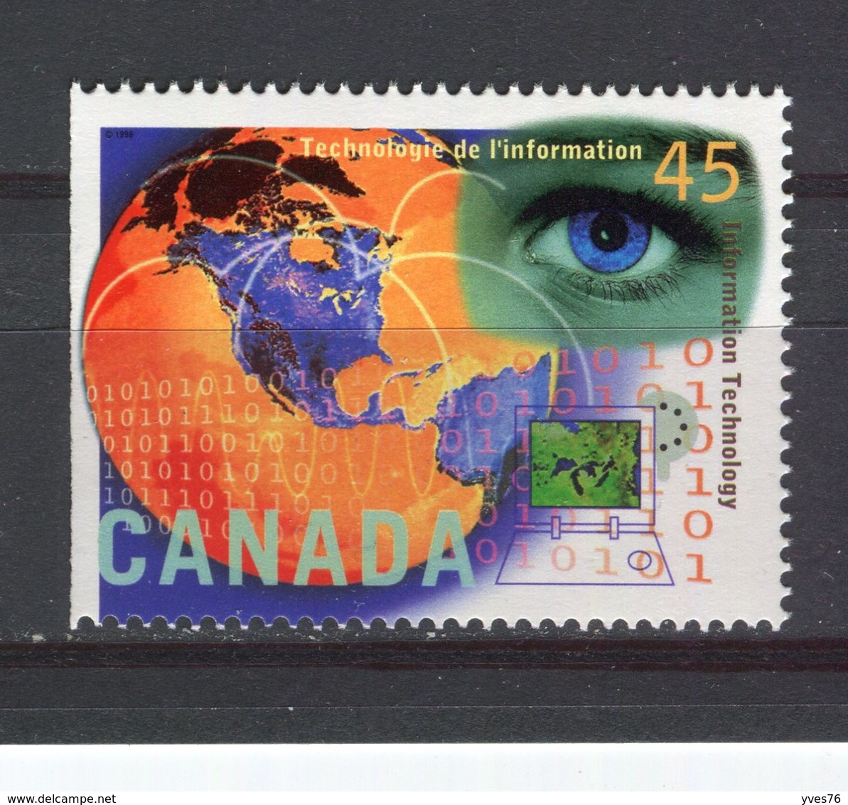 CANADA - Y&T N° 1456** - Technologie De L'information - Neufs