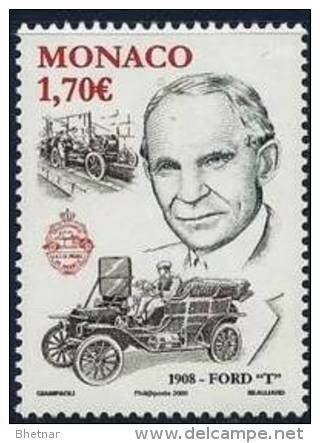 Monaco YT 2621 " Henry Ford " 2008 Neuf** - Unused Stamps