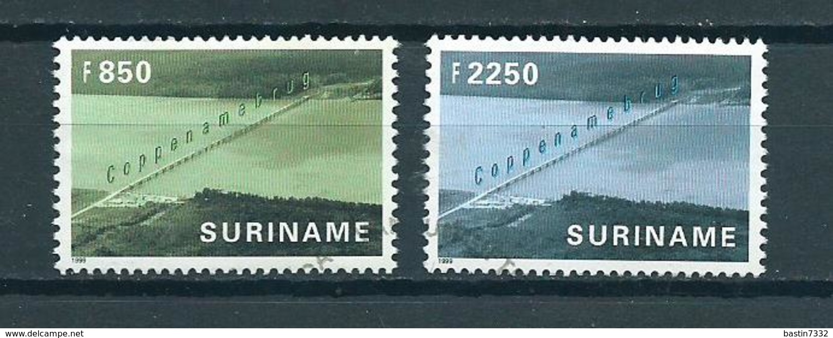 1999 Suriname Complete Set Coppename Brug Used/gebruikt/oblitere - Suriname
