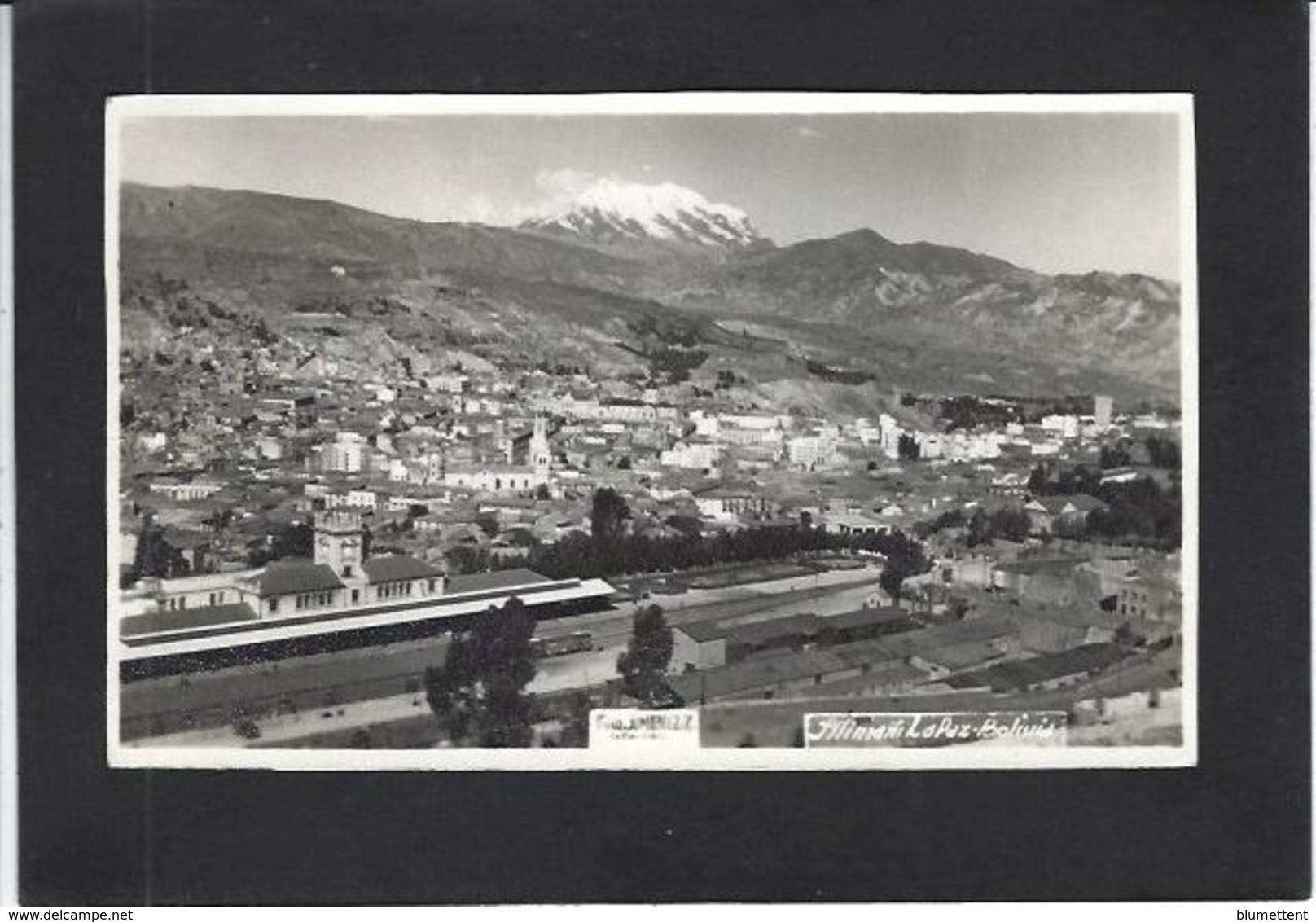 CPA Bolivie Bolivia  Carte Photo RPPC Circulé - Bolivia