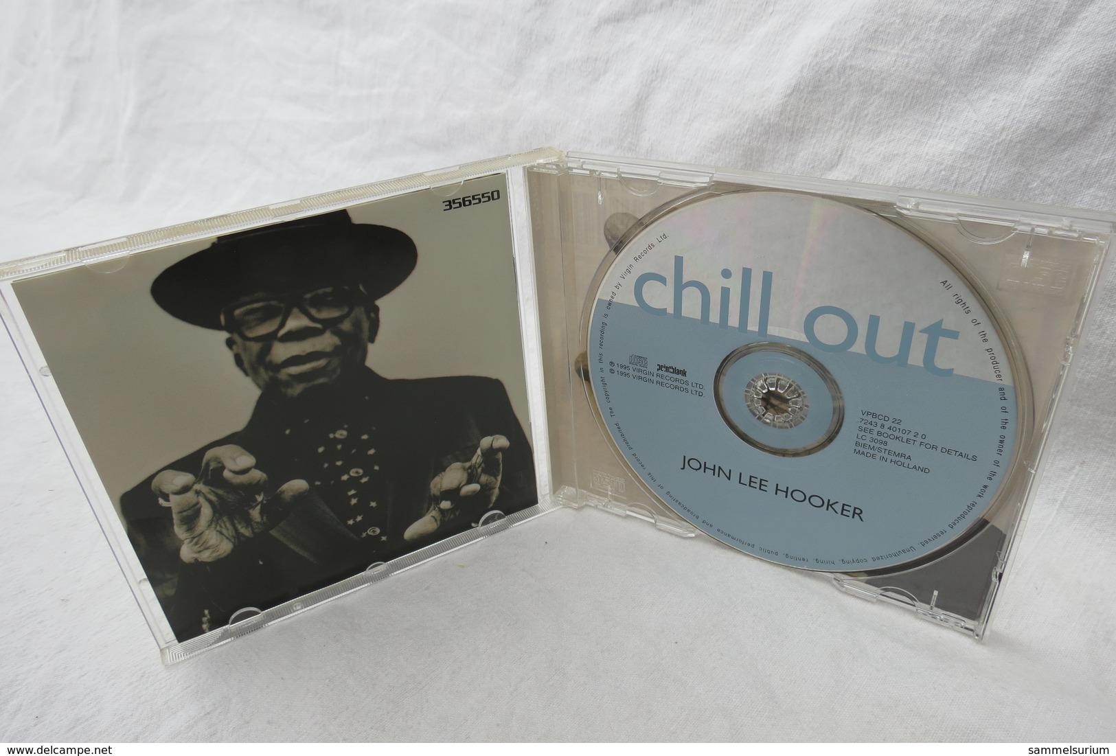 CD "John Lee Hooker" Chill Out - Blues