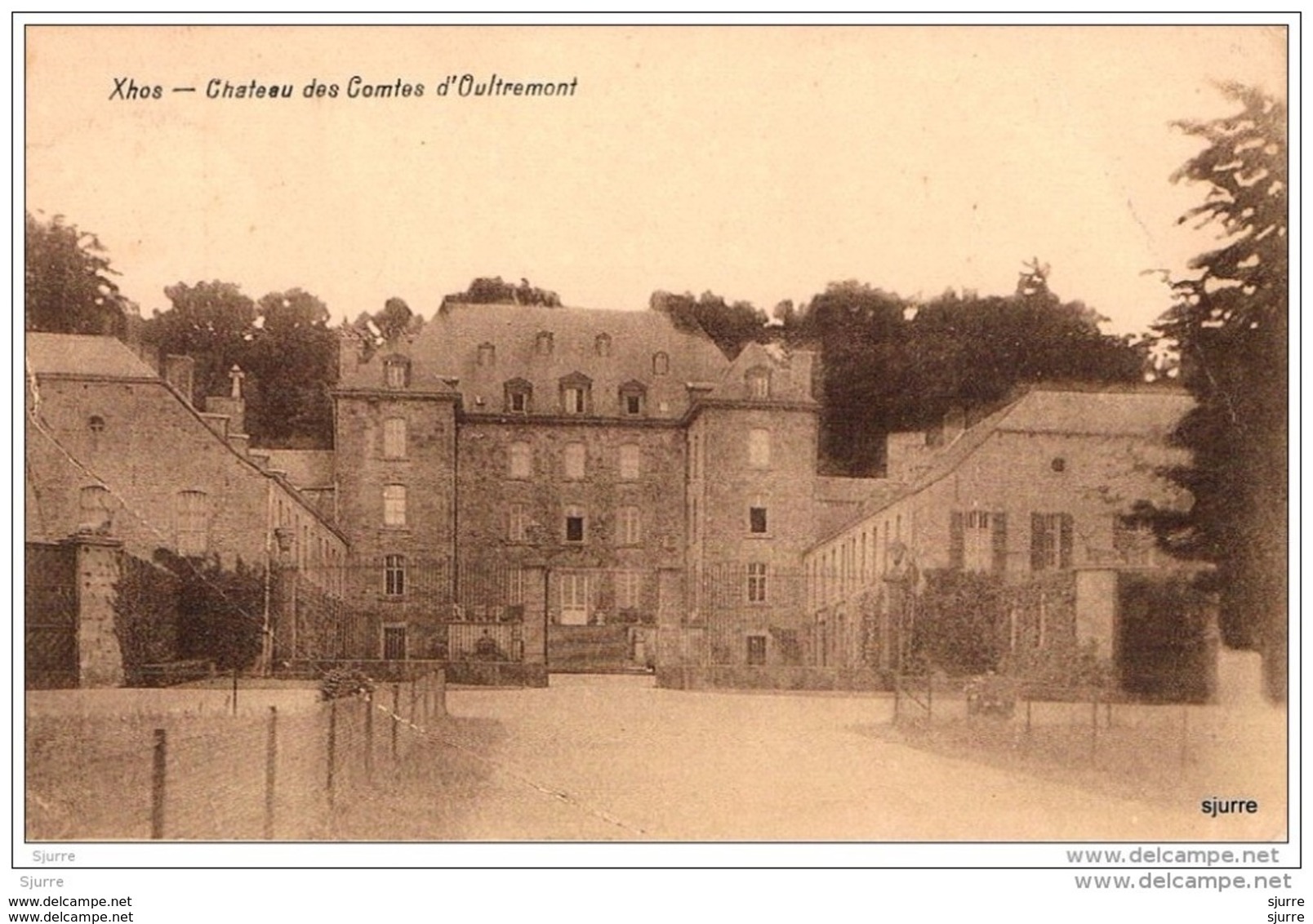 XHOS / Tavier - Anthisnes - Kasteel - Château Des Comtes D'Oultremont - Anthisnes