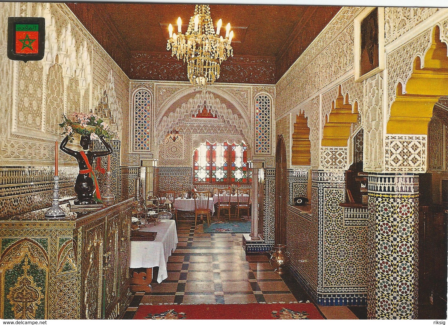 Sijilmasa Restaurant - Casablanca.   B-3522 - Hotels & Restaurants