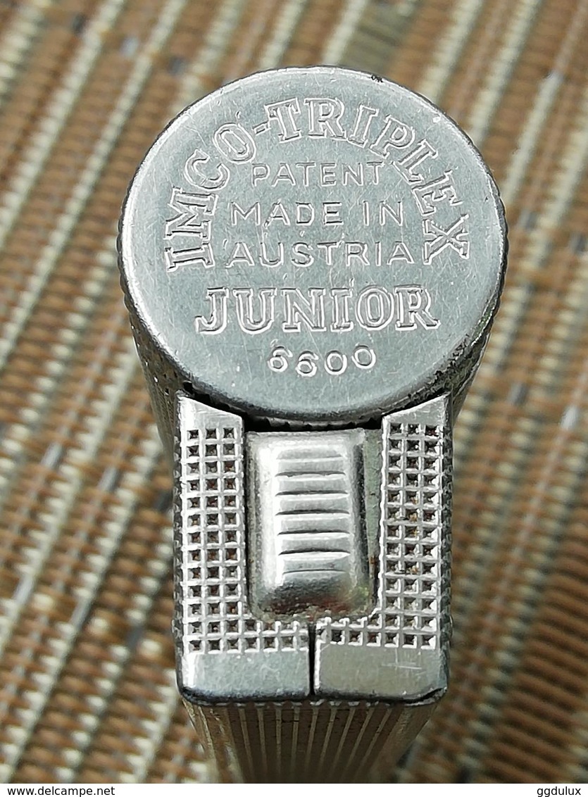 Ancien Briquet à Meche IMCO TRIPLEX JUNIOR - Autres & Non Classés