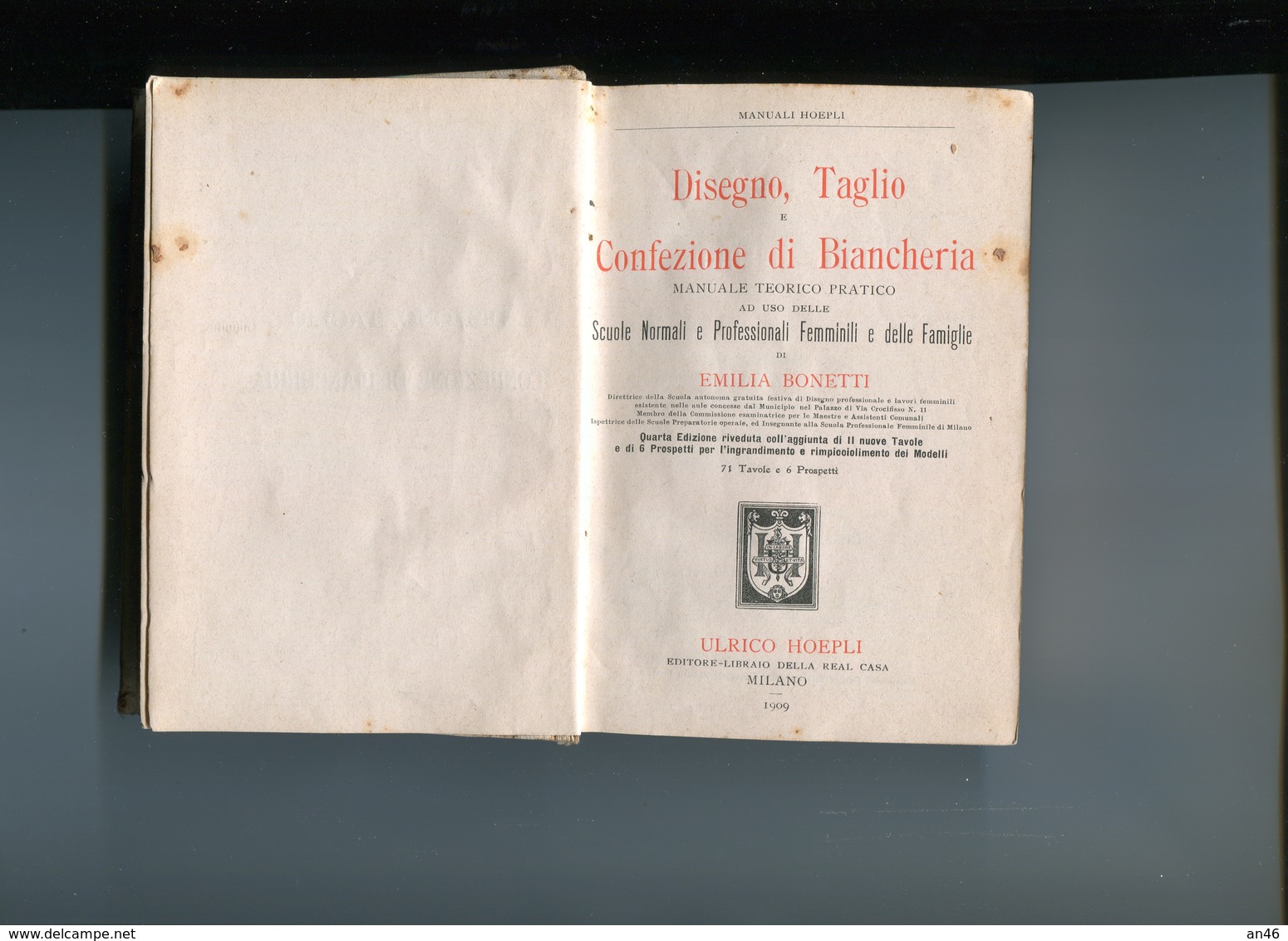 DISEGNO ,TAGLIO E CONFEZIONE-PERFETTO E COMPLETO-1909 - Altri & Non Classificati