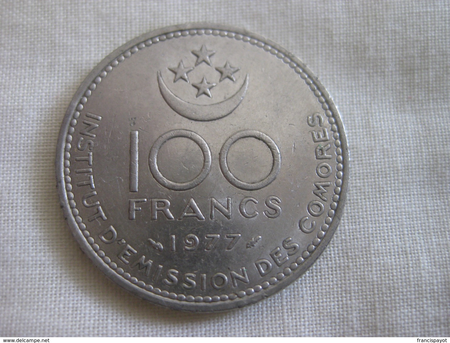 Comores: 100 Francs 1977 - Komoren