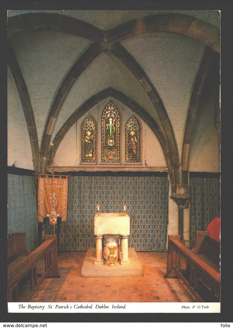 Dublin - St. Patrick's Cathedral - The Baptistry - Dublin