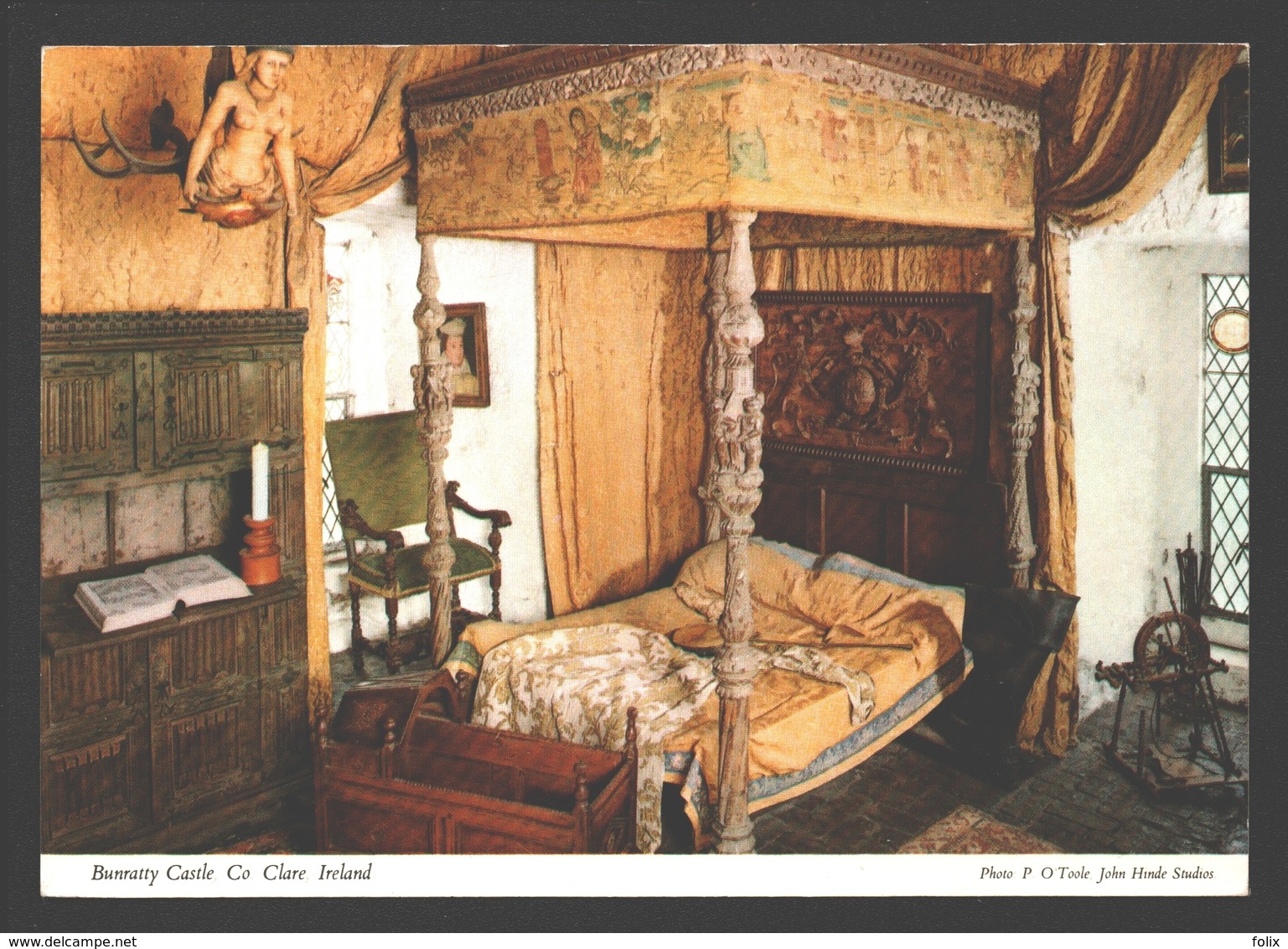 Bunratty Castle - The Earl Of Thomond's Bed-chamber - Clare