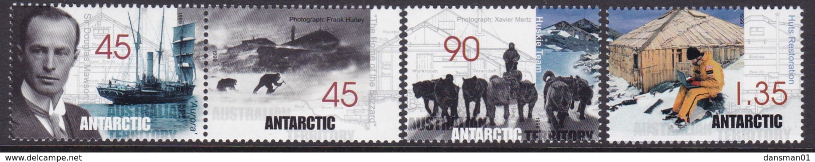 Australian Antartic Territory 1999 SC L111-4  Mint Never Hinged - Unused Stamps