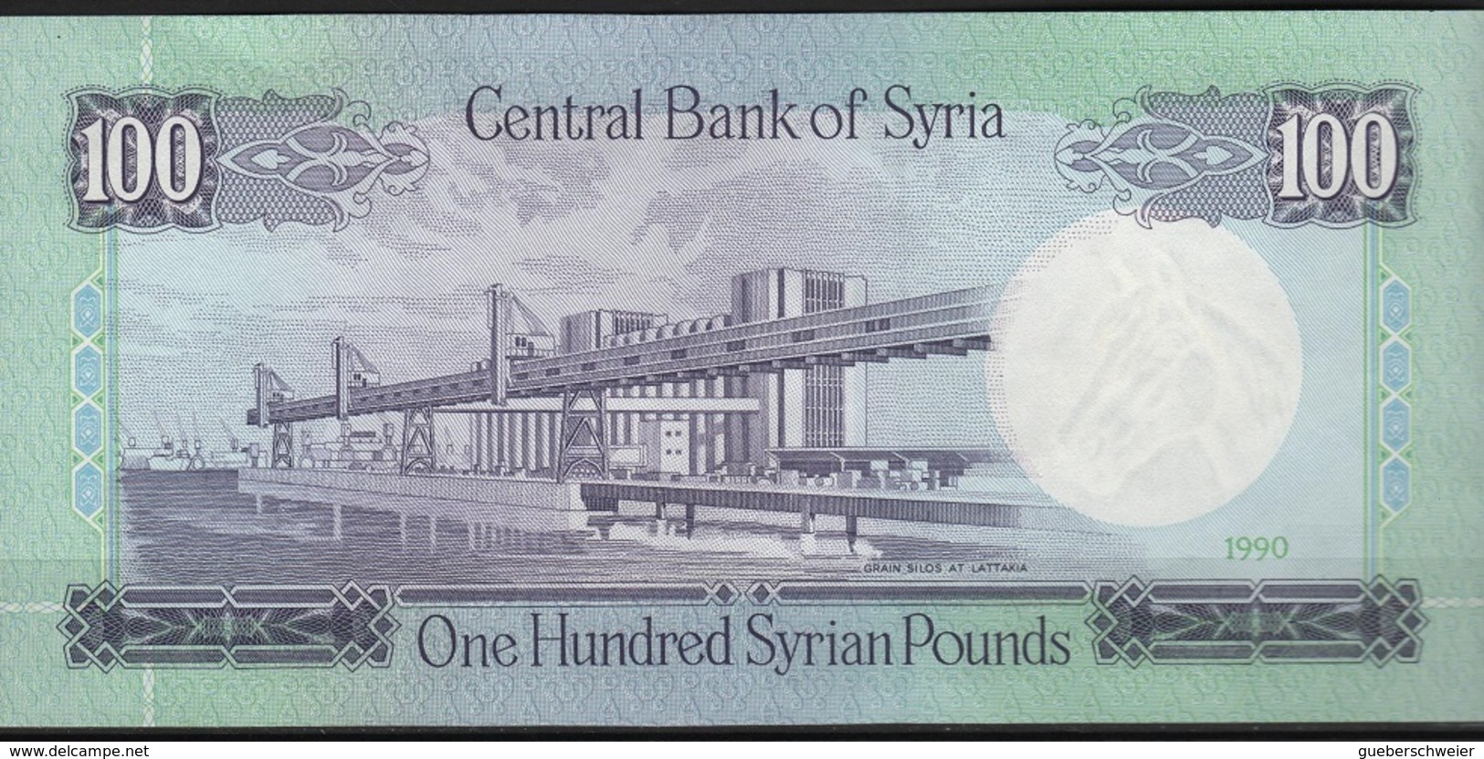 B 119 - SYRIE Billet De 100 Pounds De 1990 état Neuf 1er Choix - Syria