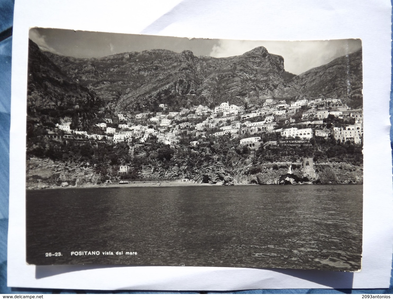 P23 CARTOLINA Di POSITANO  SALERNO VIAGGIATA - Salerno