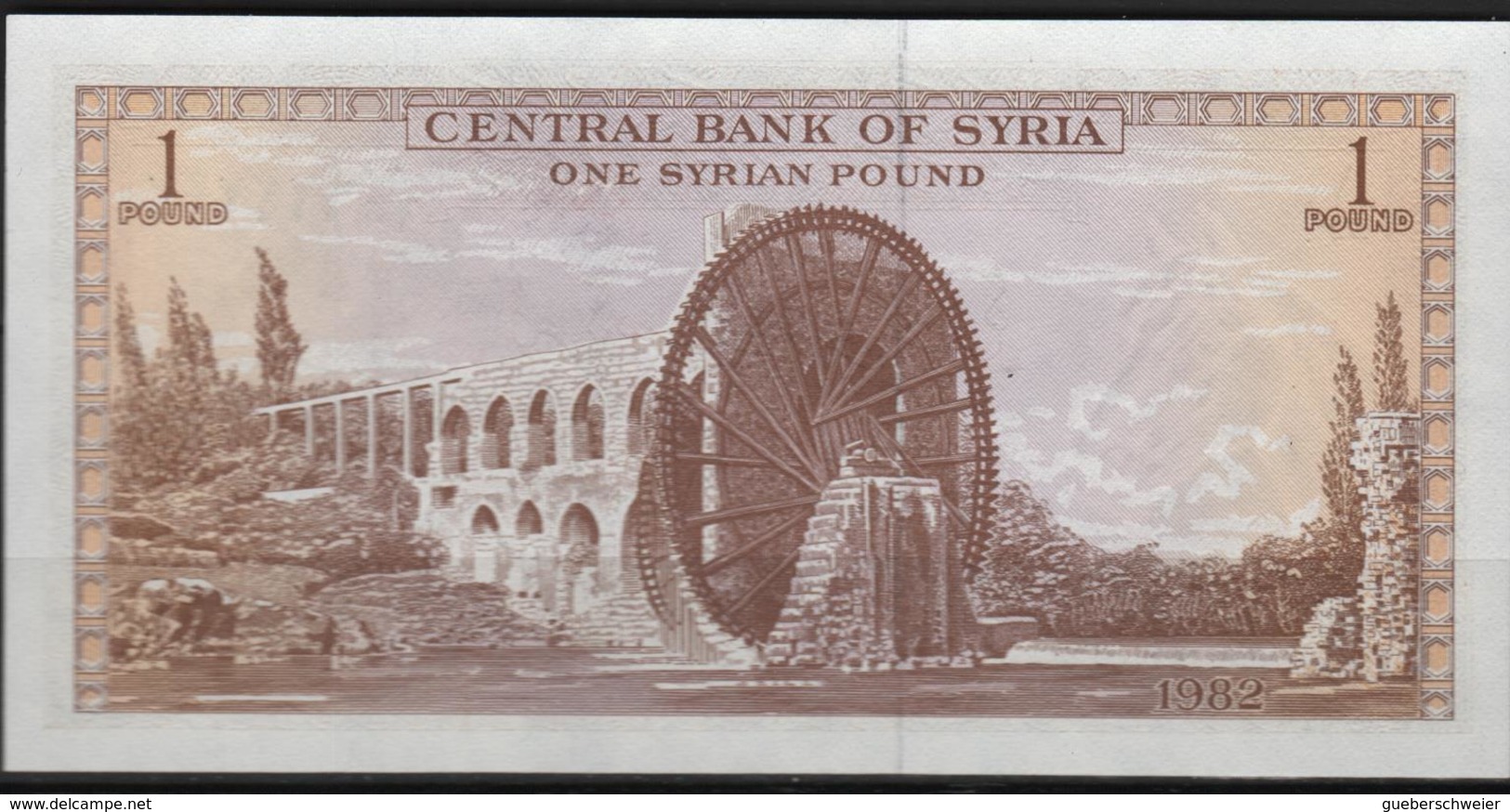 B 120 - SYRIE Billet De 1 Pound De 1982 état Neuf 1er Choix - Syrie