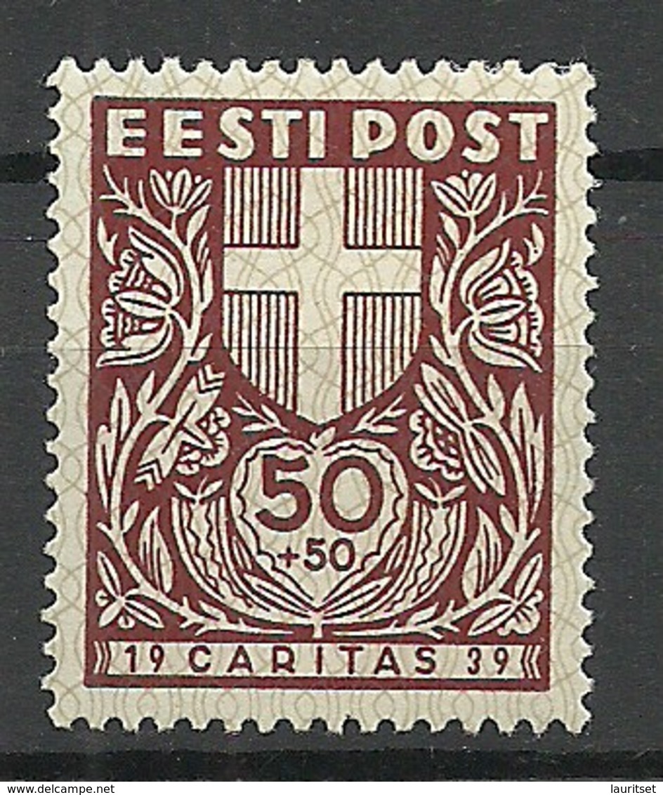 Estland Estonia 1939 CARITAS Michel 145 * - Estland
