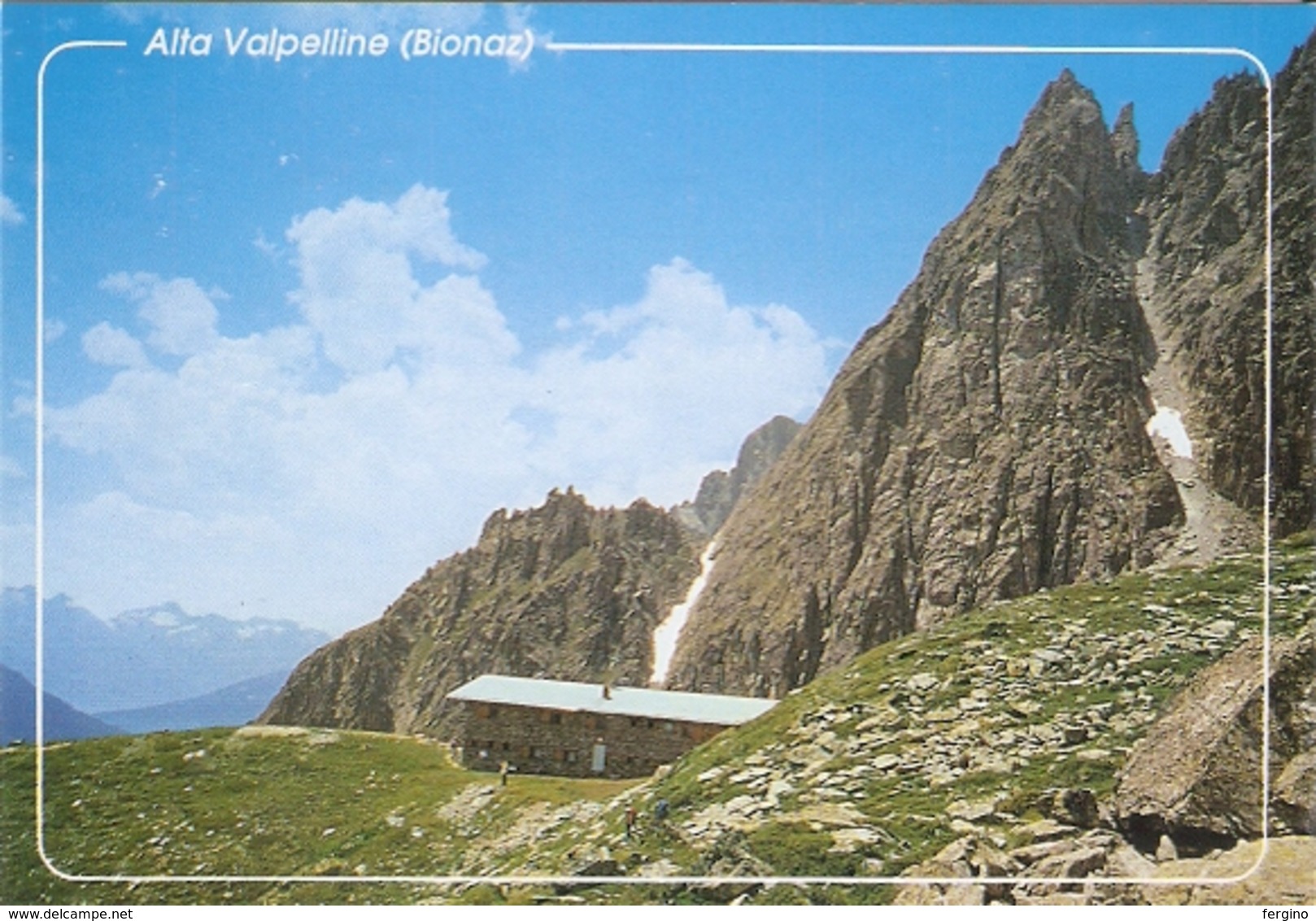 392/FG/19 - ALPINISMO - BIONAZ (AOSTA) - Rifugio Cretes Seches - Altri & Non Classificati