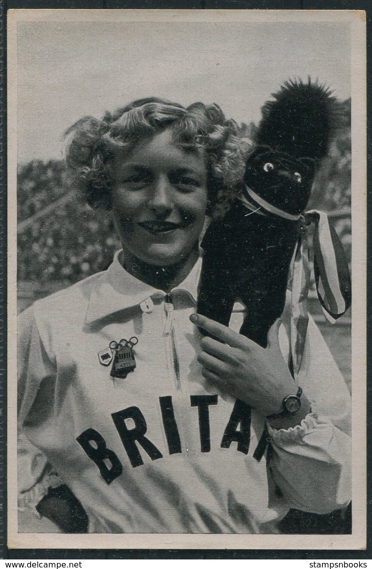 1936 Germany Berlin Olympics Olympia Sammelwerk 14 Bild 96 Gruppe 57 British Swimmer Ruthley Moris-Hancock - Trading Cards