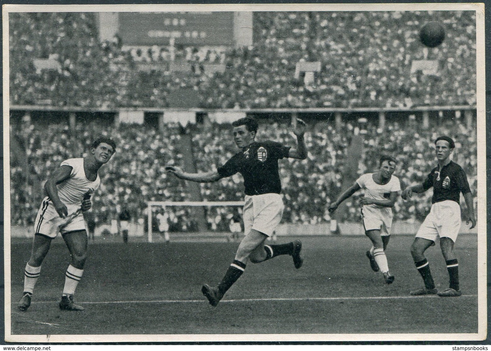 1936 Germany Berlin Olympics Olympia Sammelwerk 14 Bild 149 Gruppe 58 Handball Austria Hungary - Trading Cards