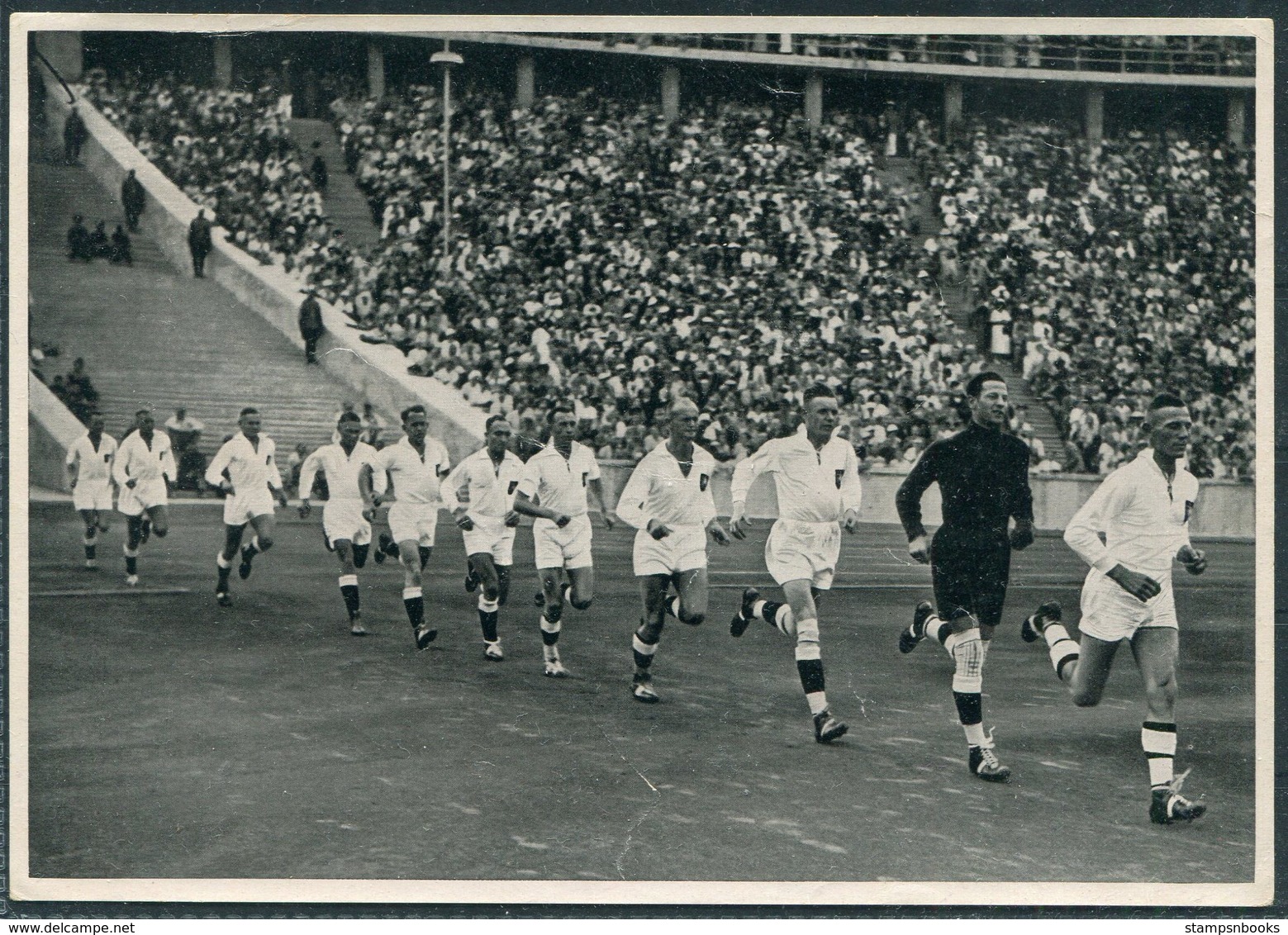 1936 Germany Berlin Olympics Olympia Sammelwerk 14 Bild 147 Gruppe 59 Handball German Team - Tarjetas