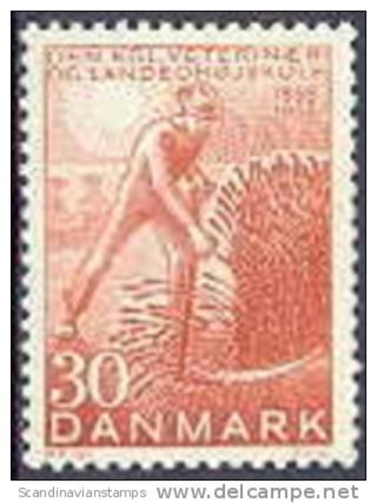 DENEMARKEN 1958 150 Jaar Landbouwschool PF-MNH-NEUF - Neufs