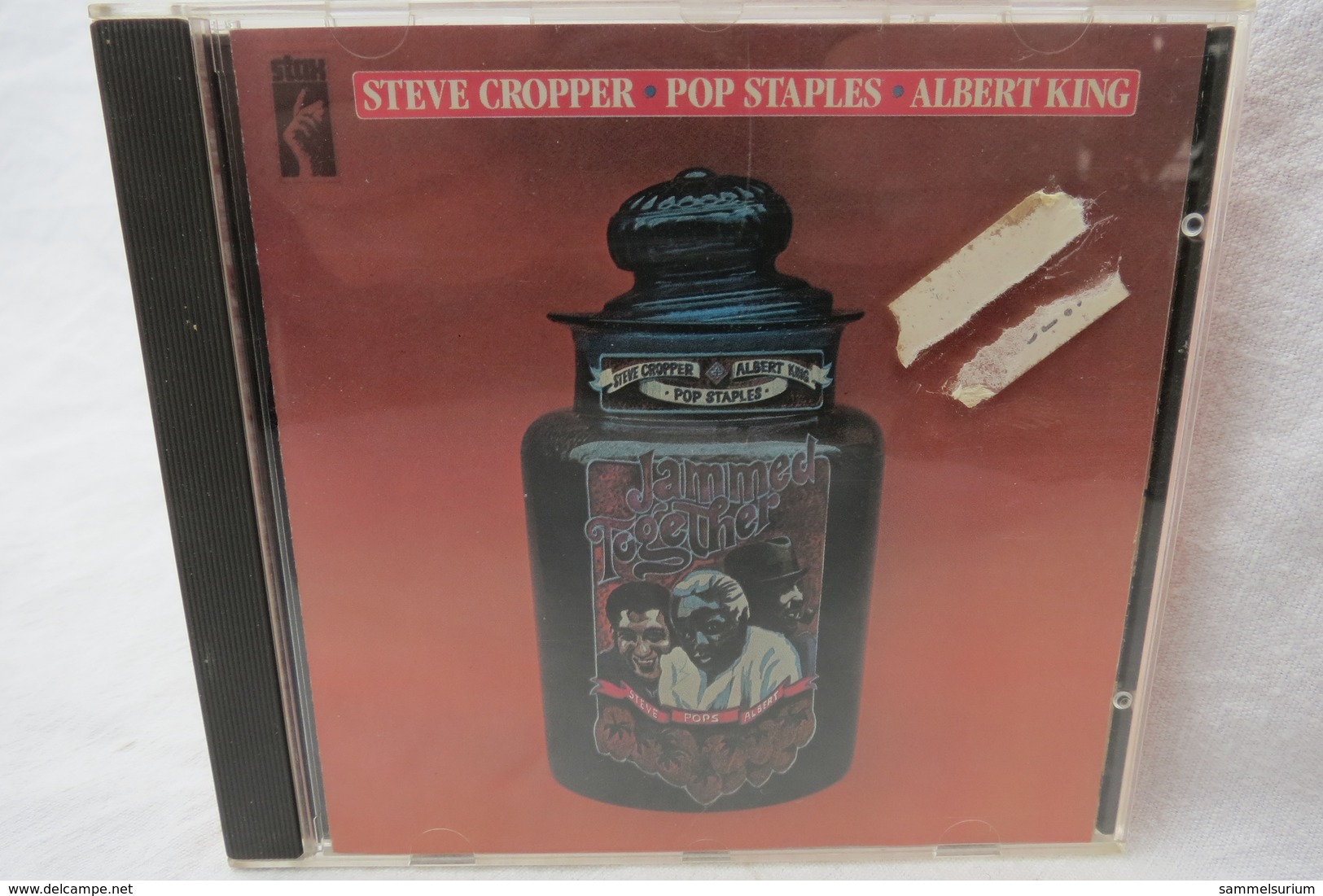 CD "Steve Cropper, Pop Staples, Albert King" Jammed Together - Blues