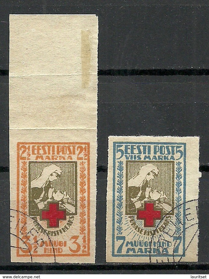 Estland Estonia 1921 Michel 29 - 30 B O - Estonie