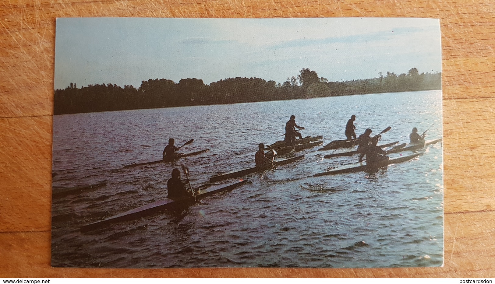 Old Postcard - Sport  -   USSR , Ukraine, Khmelnitsky - Rowing -  1990s - Aviron