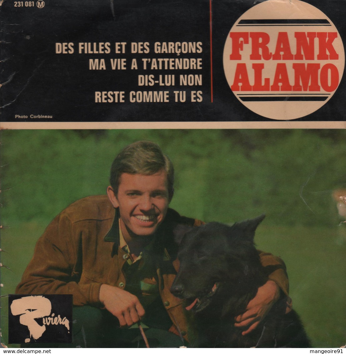 Disque 45 Tours FRANK ALAMO - 1965 - Disco, Pop