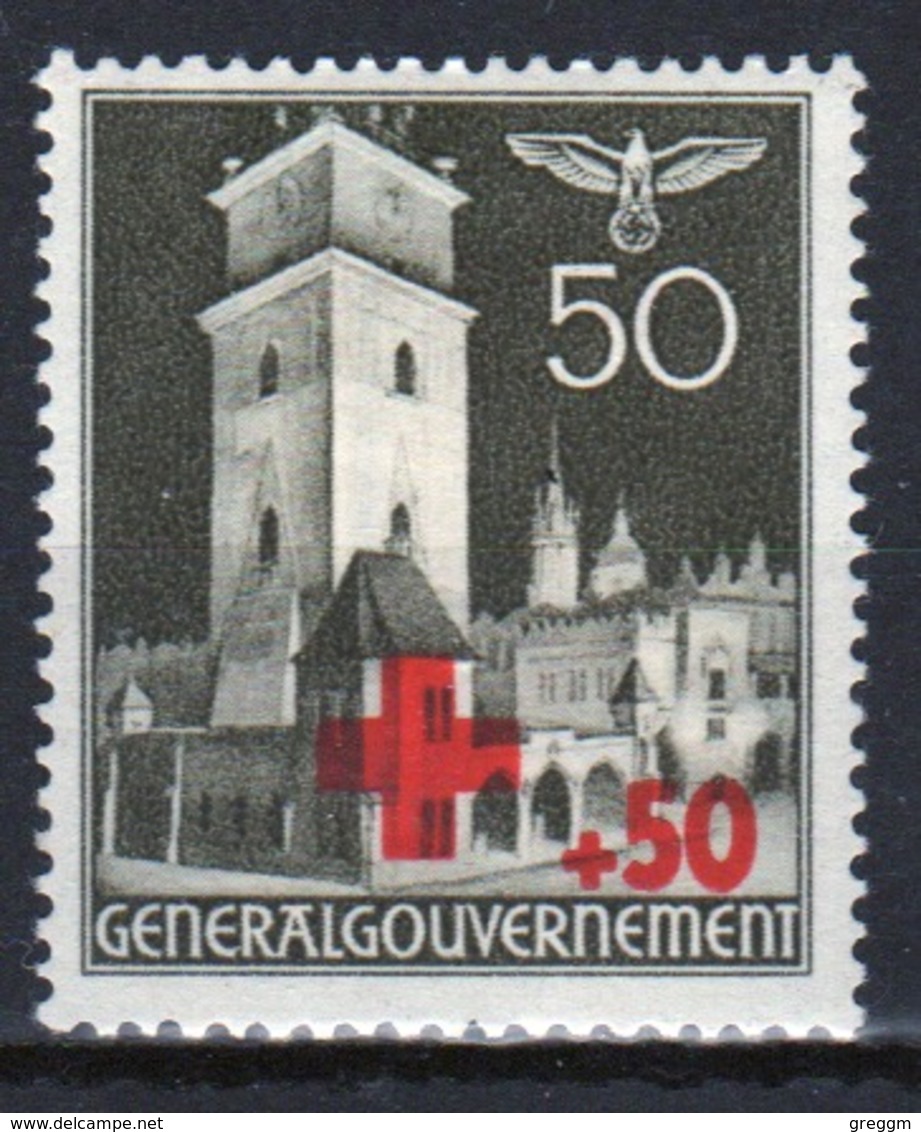 Red Cross Poland General Government 1940 Red Cross Fund. - Cruz Roja