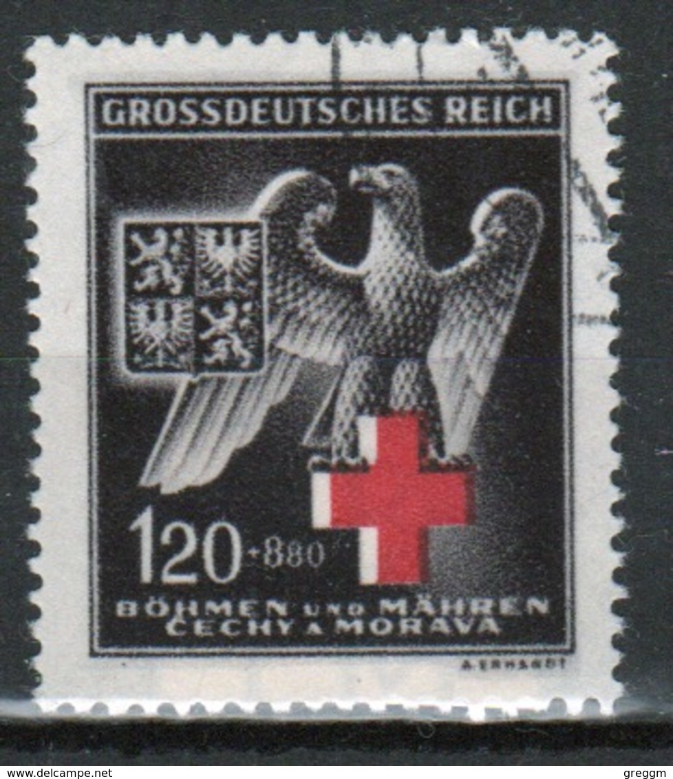 Red Cross Bohemia And Moravia 1943 Red Cross Relief Fund. - Red Cross