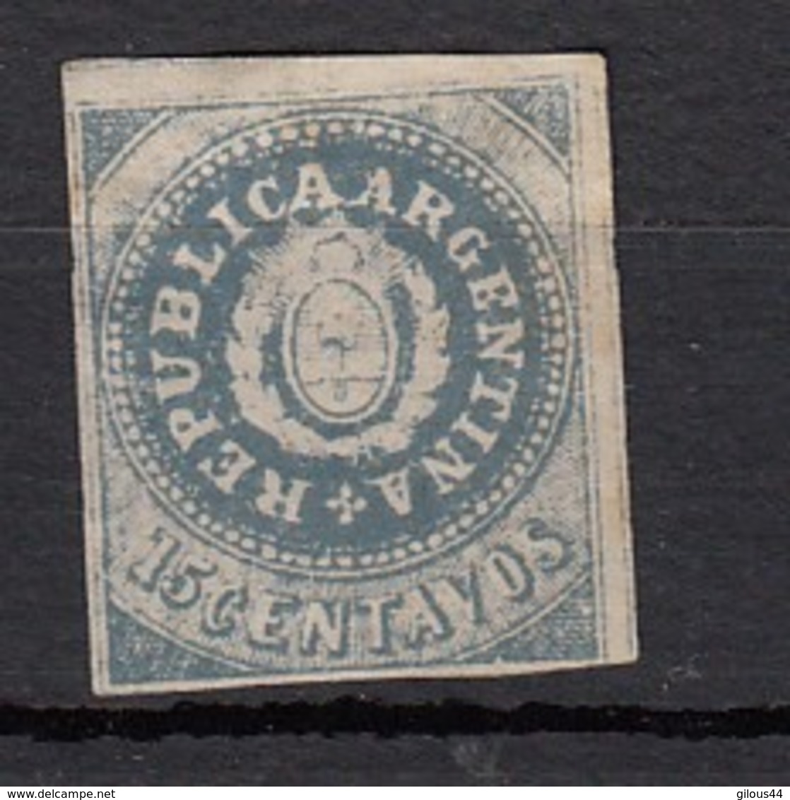 Argentine  République  Avec Accent   15c Bleu - Unused Stamps