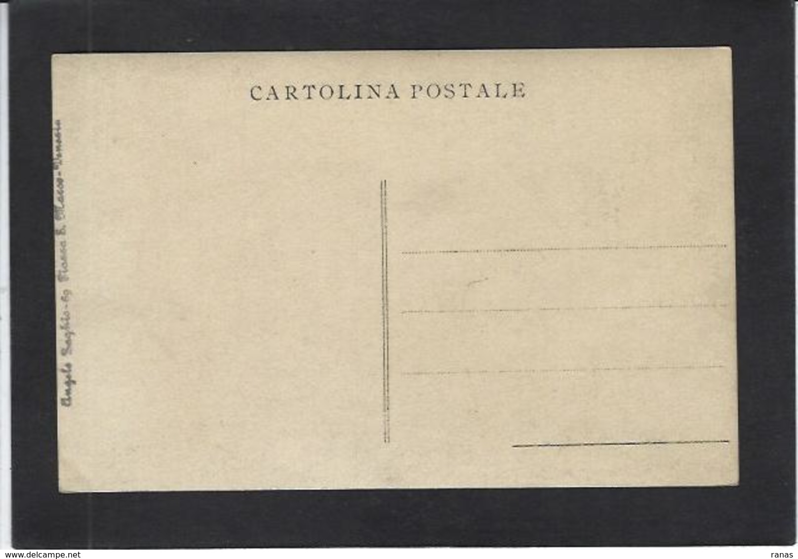 CPA Italie Venise Carte Photo RPPC Campanile Catastrophe Voir Scan Du Dos RARE - Venezia