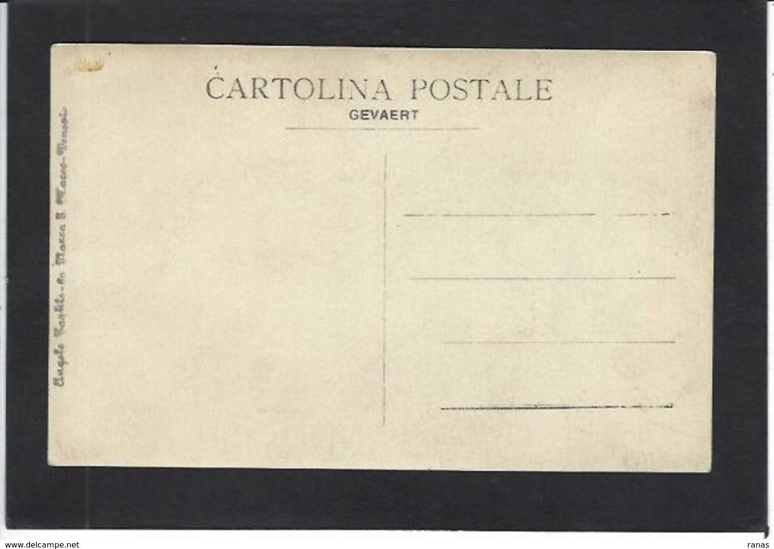 CPA Italie Venise Carte Photo RPPC Campanile Catastrophe Voir Scan Du Dos RARE - Venezia (Venedig)