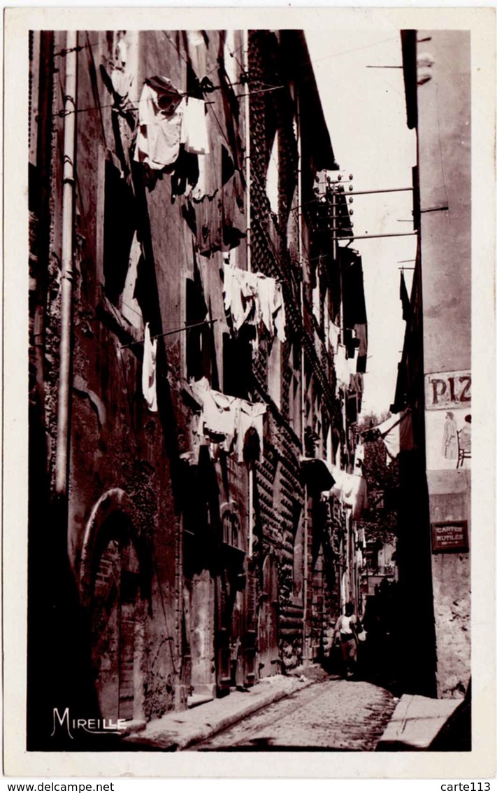 13 - B24551CPA - MARSEILLE - Rue De La Prison - Maison Pointes De Diamant - Très Bon état - BOUCHES-DU-RHONE - Non Classés