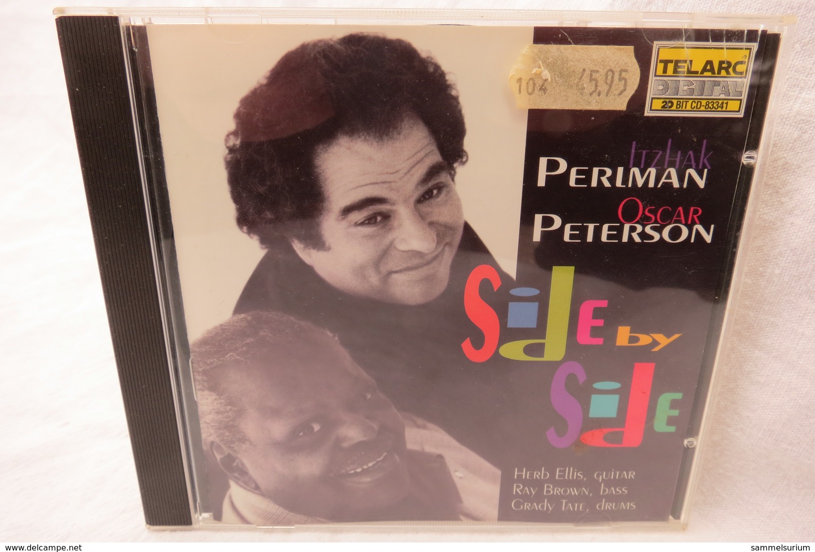 CD "Itzhak Perlman And The Oscar Peterson" Side By Side - Blues