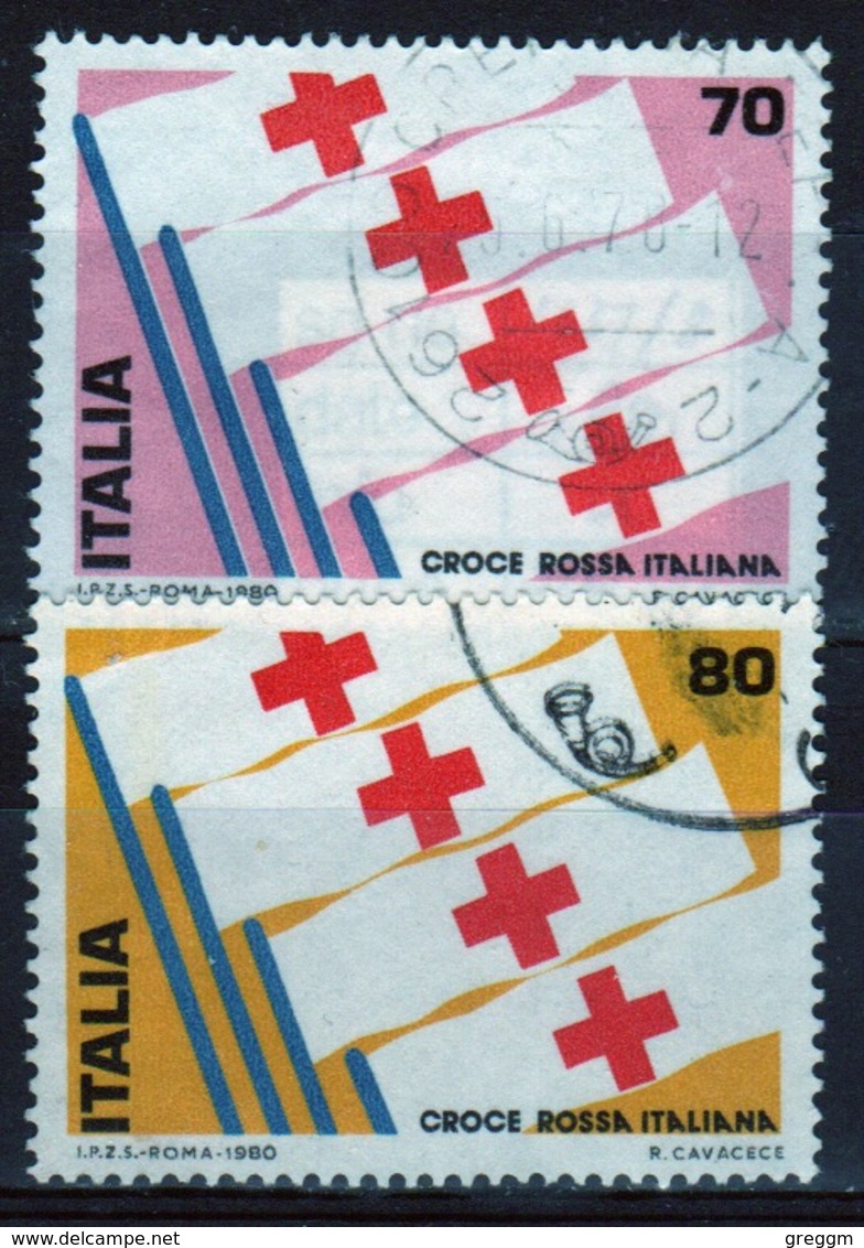 Red Cross Italy 1980 Set Of Stamps Celebrating The International Exhibition Of Red Cross Stamps. - Red Cross