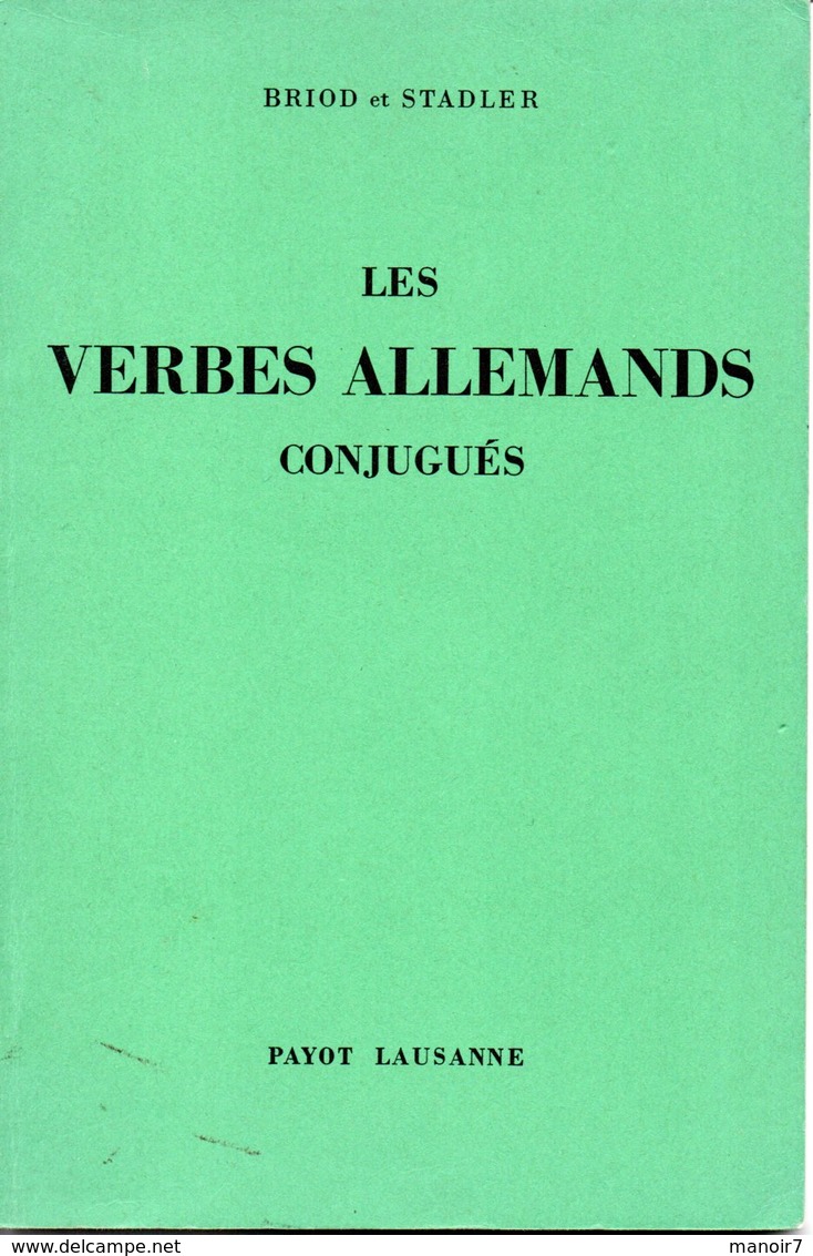 LES VERBES ALLEMANDS CONJUGUES - Schulbücher