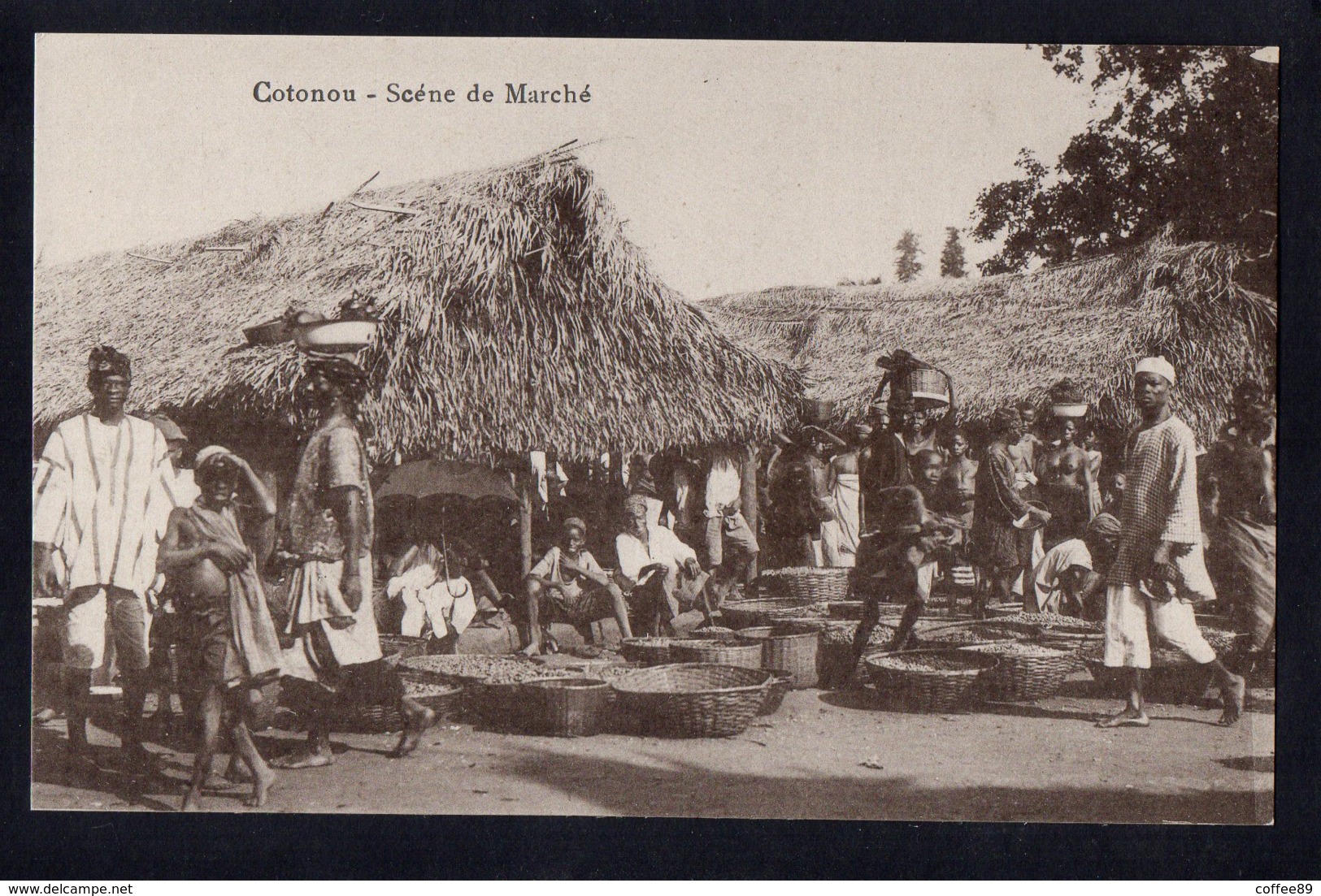 DAHOMEY - COTONOU - Scene De Marché - Dahomey