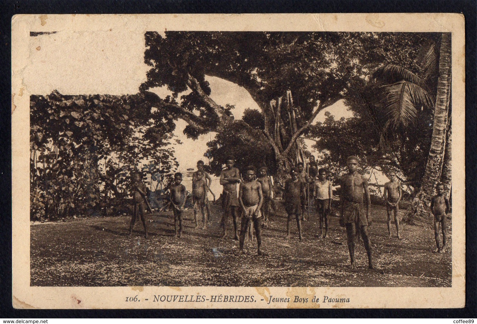 OCEANIE - VANUATU - Nouvelles Hébrides - Jeunes Boys De Paouma - Vanuatu