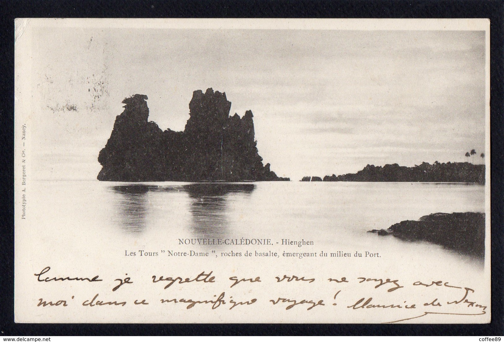 OCEANIE - NOUVELLE CALEDONIE - Hienghen - Les Tours "Notre Dame", Roches De Basalte, Emergeant Du Milieu Du Port - Nouvelle-Calédonie