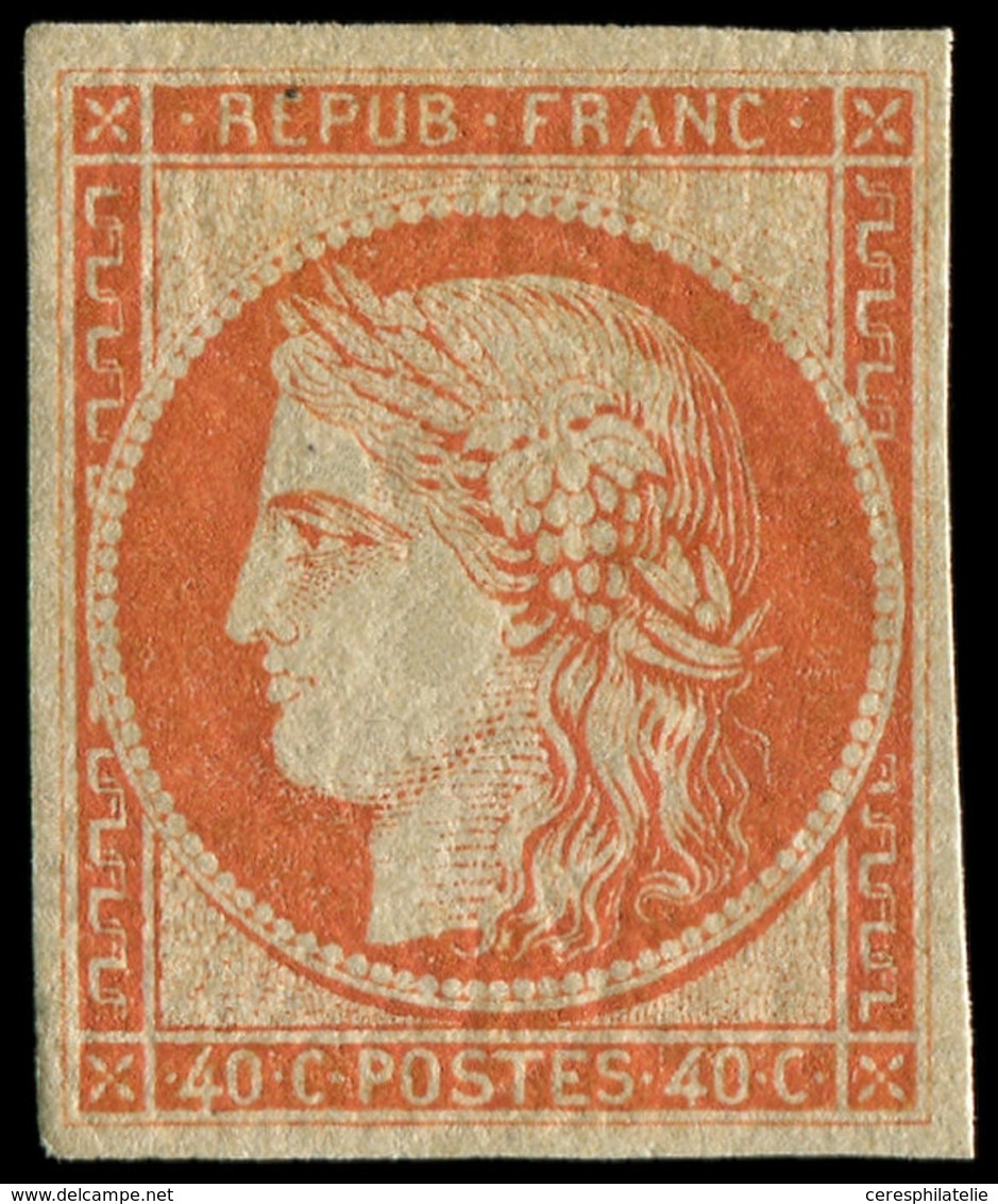 * EMISSION DE 1849 - 5A   40c. Orange Foncé, Très Frais Et TTB - 1849-1850 Ceres