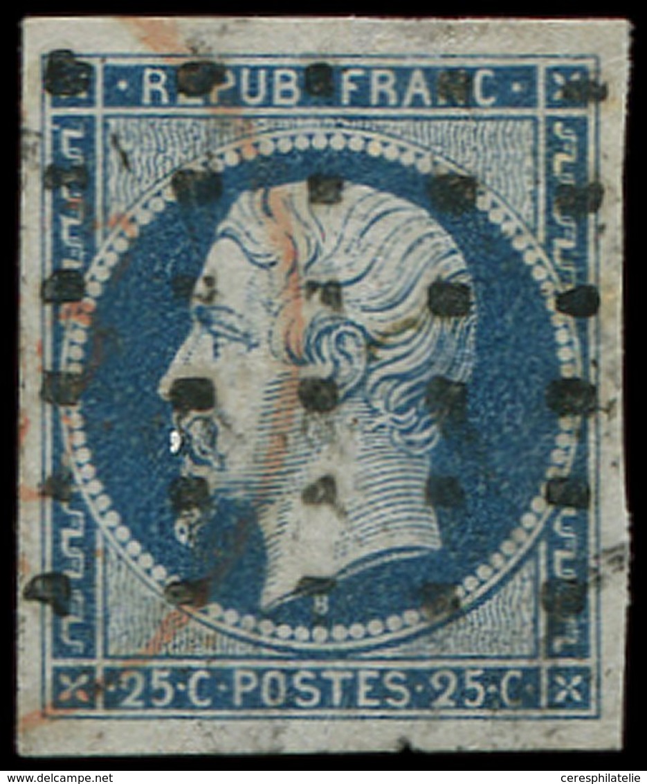 PRESIDENCE - 10   25c. Bleu, Oblitéré GROS POINTS, TB - 1852 Louis-Napoleon