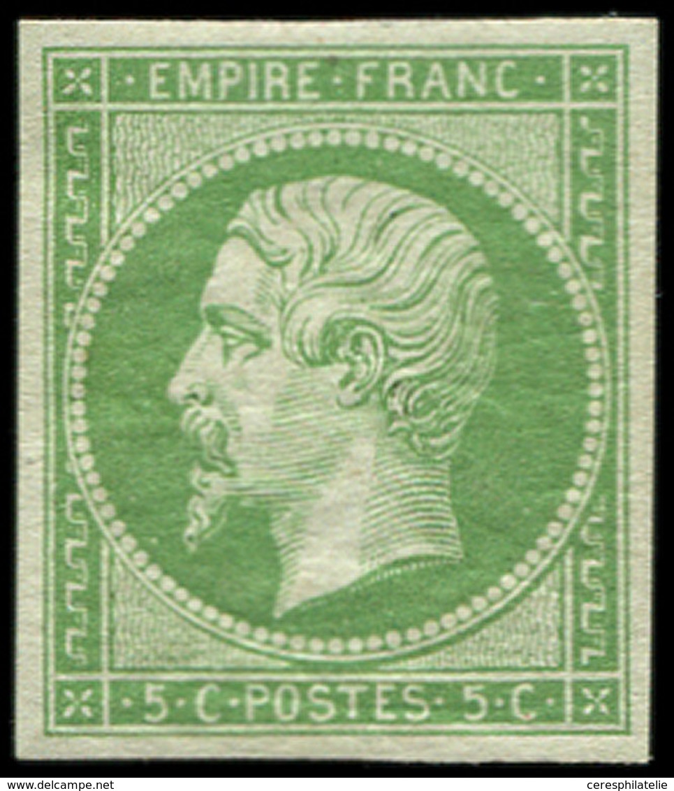 * EMPIRE NON DENTELE - 12    5c. Vert, Très Frais Et TB - 1853-1860 Napoléon III