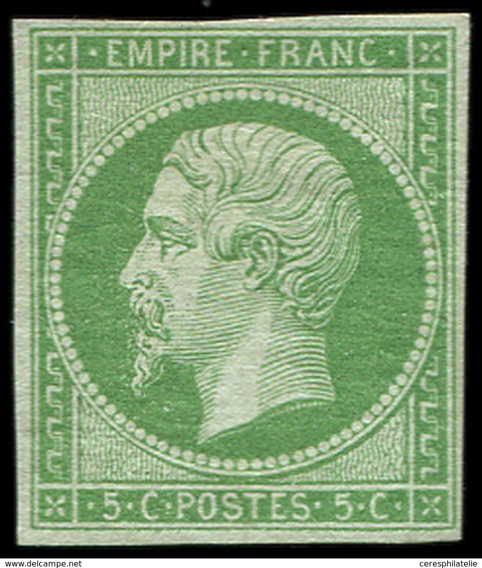 * EMPIRE NON DENTELE - 12    5c. Vert, Frais Et TB. C - 1853-1860 Napoleone III