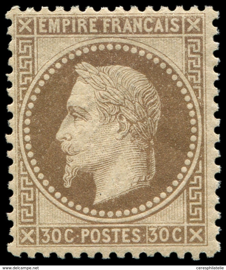 ** EMPIRE LAURE - 30   30c. Brun, Grande Fraîcheur, TTB. C - 1863-1870 Napoleone III Con Gli Allori