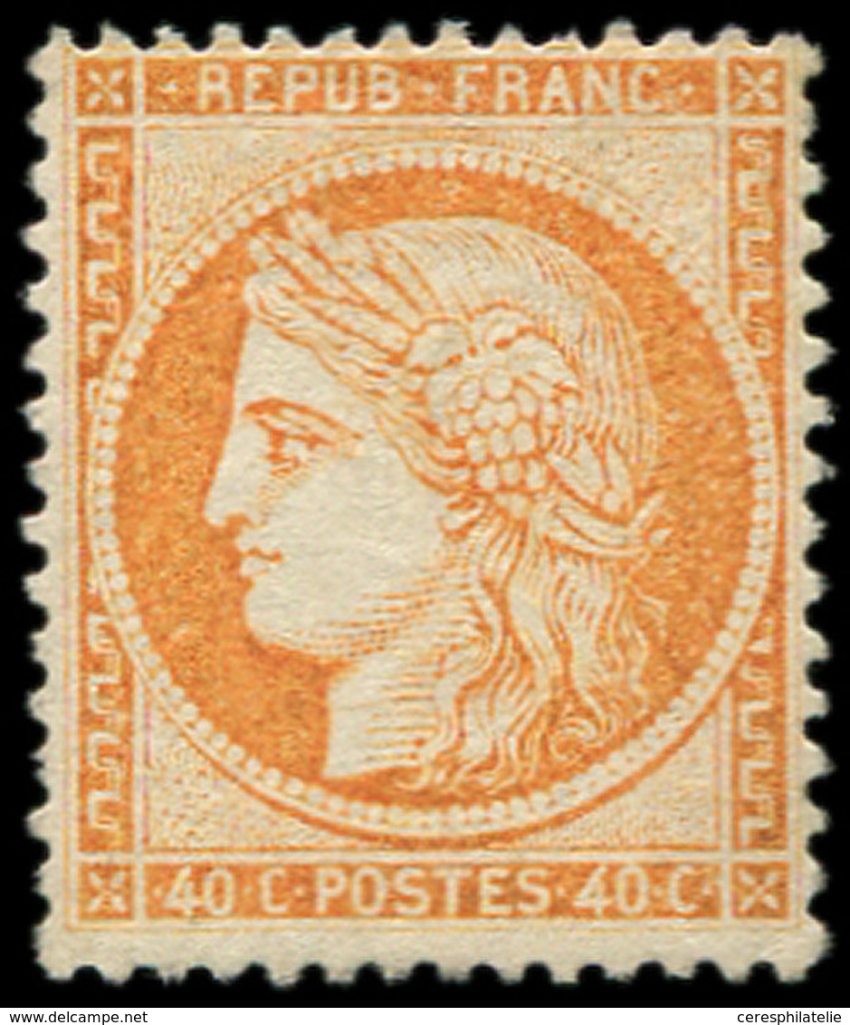 * SIEGE DE PARIS - 38   40c. Orange, TB - 1870 Siege Of Paris