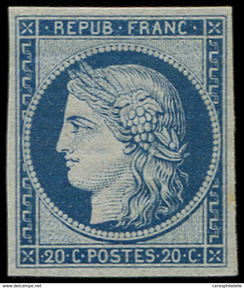 (*) SIEGE DE PARIS - R37f 20c. Bleu, GRANET, TB - 1870 Siege Of Paris