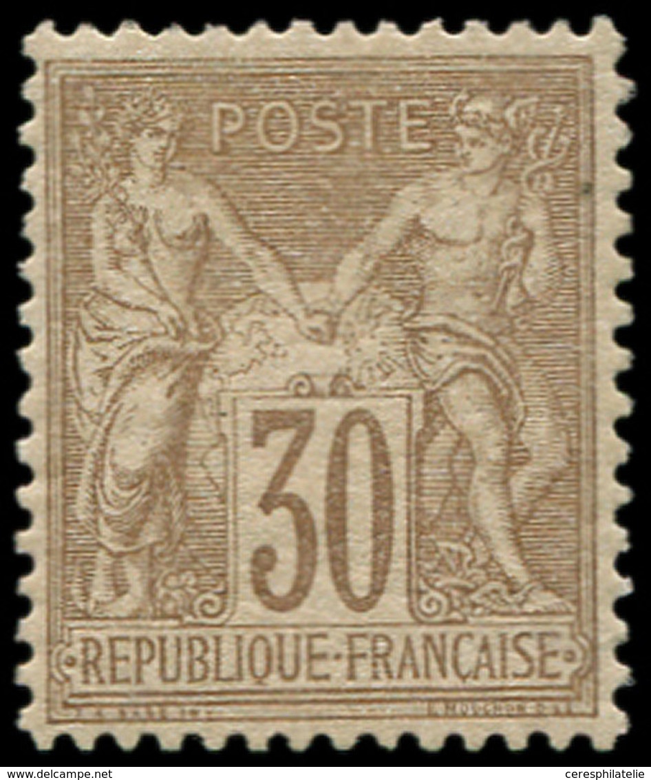 * TYPE SAGE - 69   30c. Brun Clair, Très Bon Centrage, TTB. Br - 1876-1878 Sage (Type I)