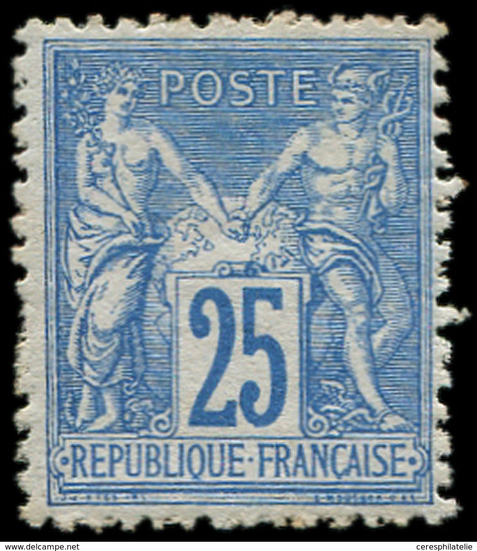 * TYPE SAGE - 79   25c. Bleu, TB - 1876-1878 Sage (Type I)