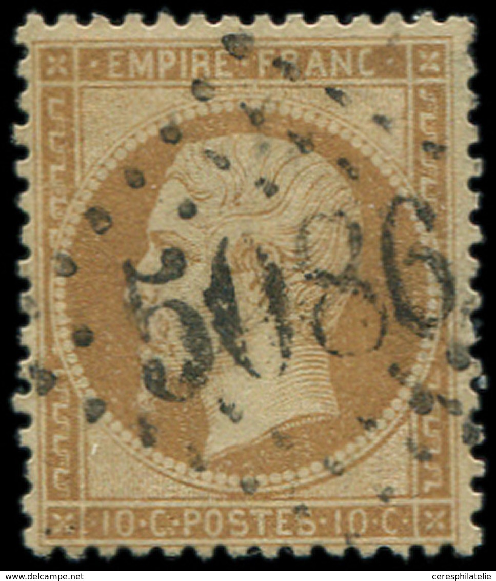 BUREAUX FRANCAIS A L'ETRANGER - N°21 Obl. GC 5086 De GALLIPOLI, TB - 1849-1876: Classic Period