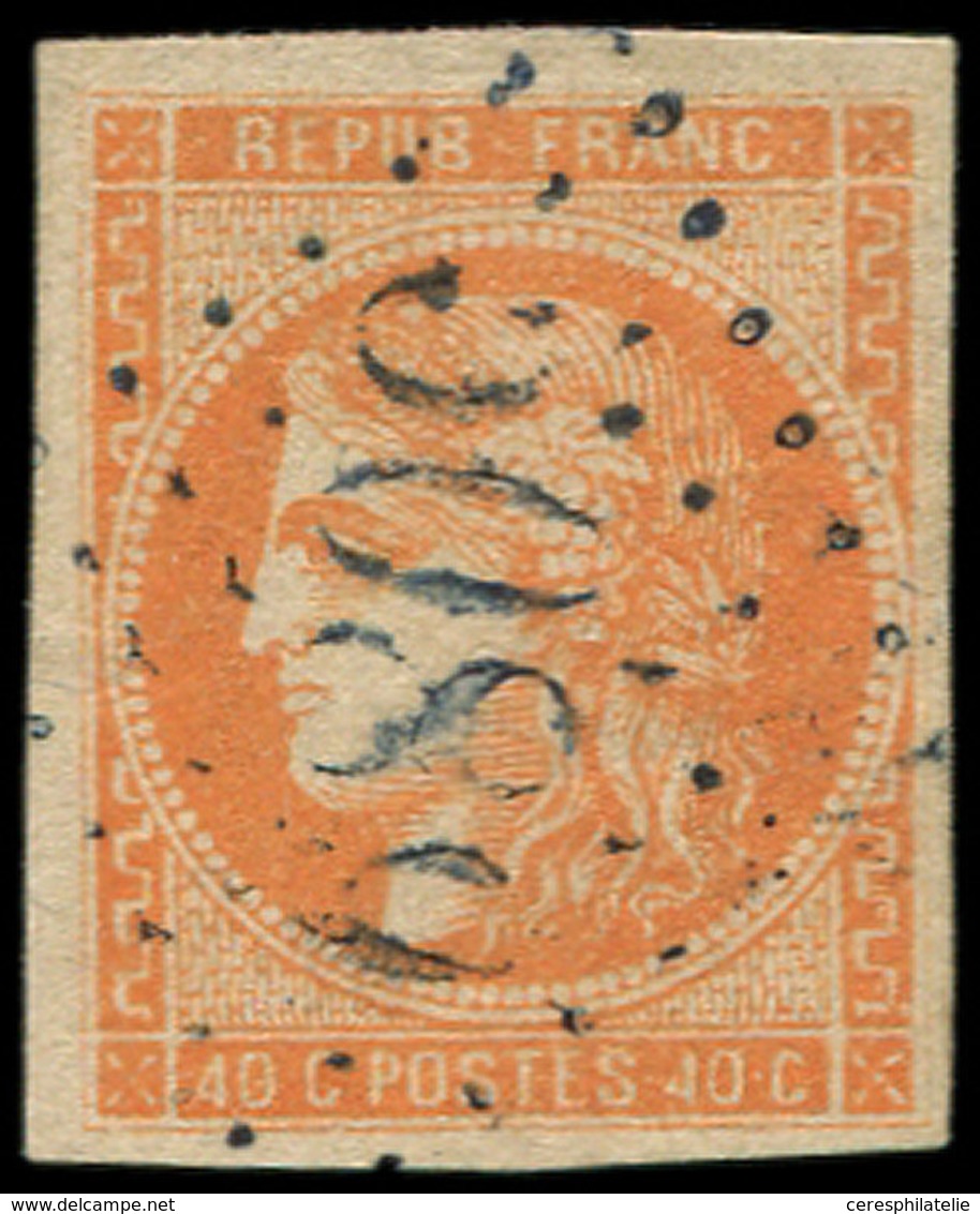 BUREAUX FRANCAIS A L'ETRANGER - N°48 Obl. GC Bleu 5089 De JAFFA, RR Sur Ce T. Et TTB. J - 1849-1876: Classic Period